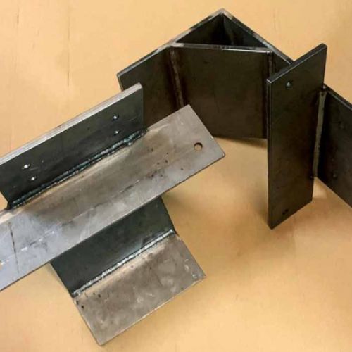 Soportes de acero para pérgolas